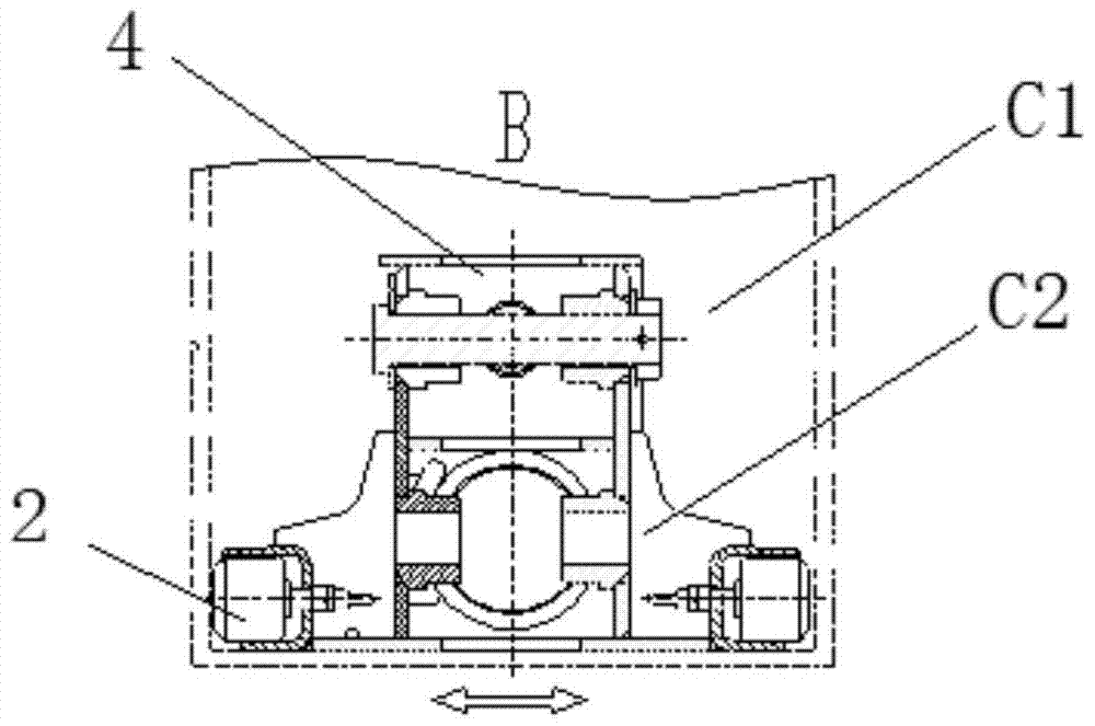 An operation adjustment device, a pulling device and a wheel crawler crane