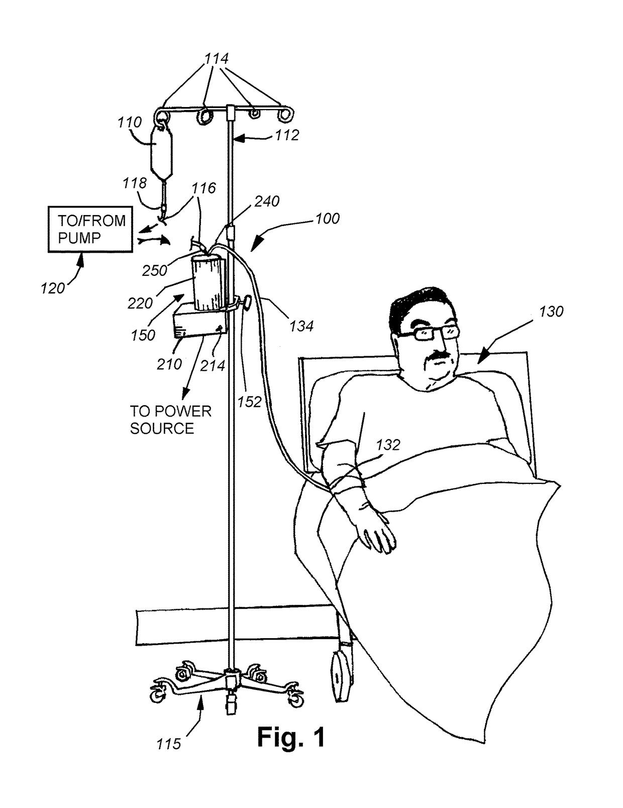 Inline intravenous fluid sterilizer