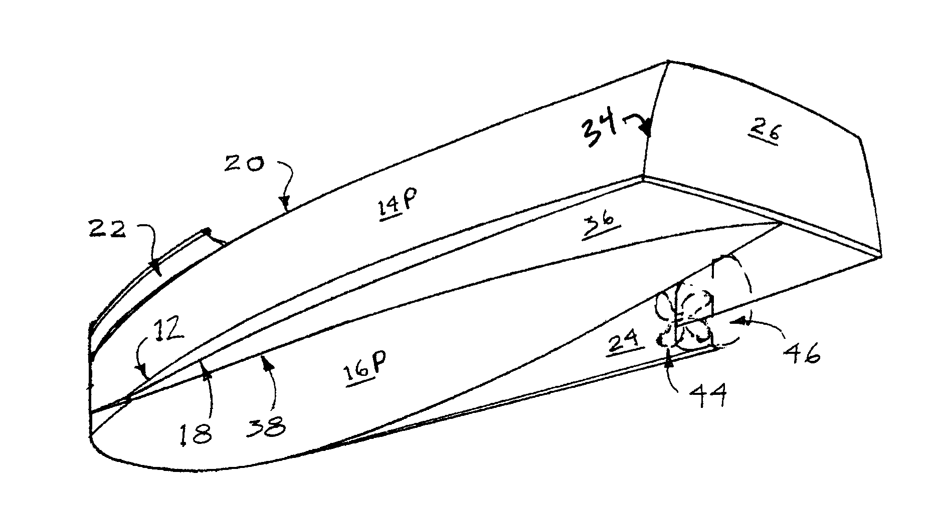 Compound displacement wave form hull design for green vessels