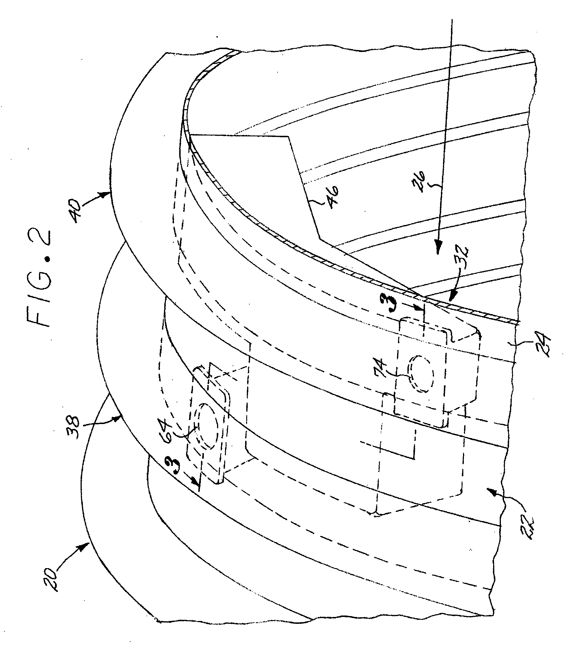 Heat exchanger system having manifolds structurally integrated with a duct