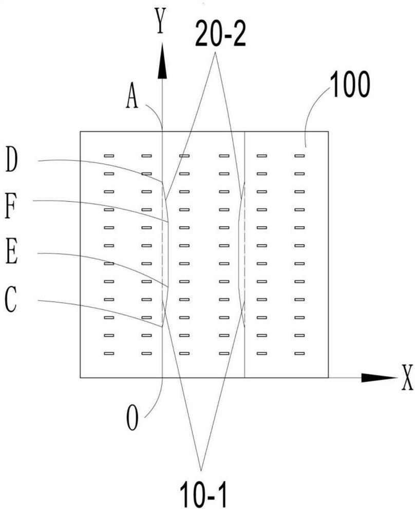 Method for scratching battery piece by using laser and device thereof