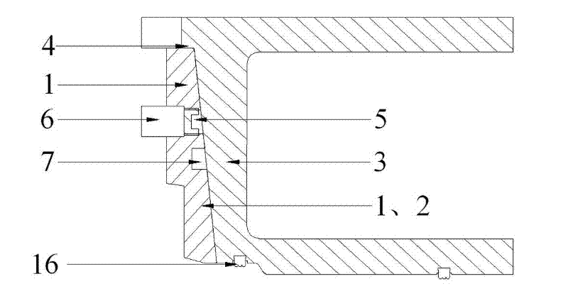 Method for forming spigot end of large-diameter socket and spigot type reinforcement concrete pipe