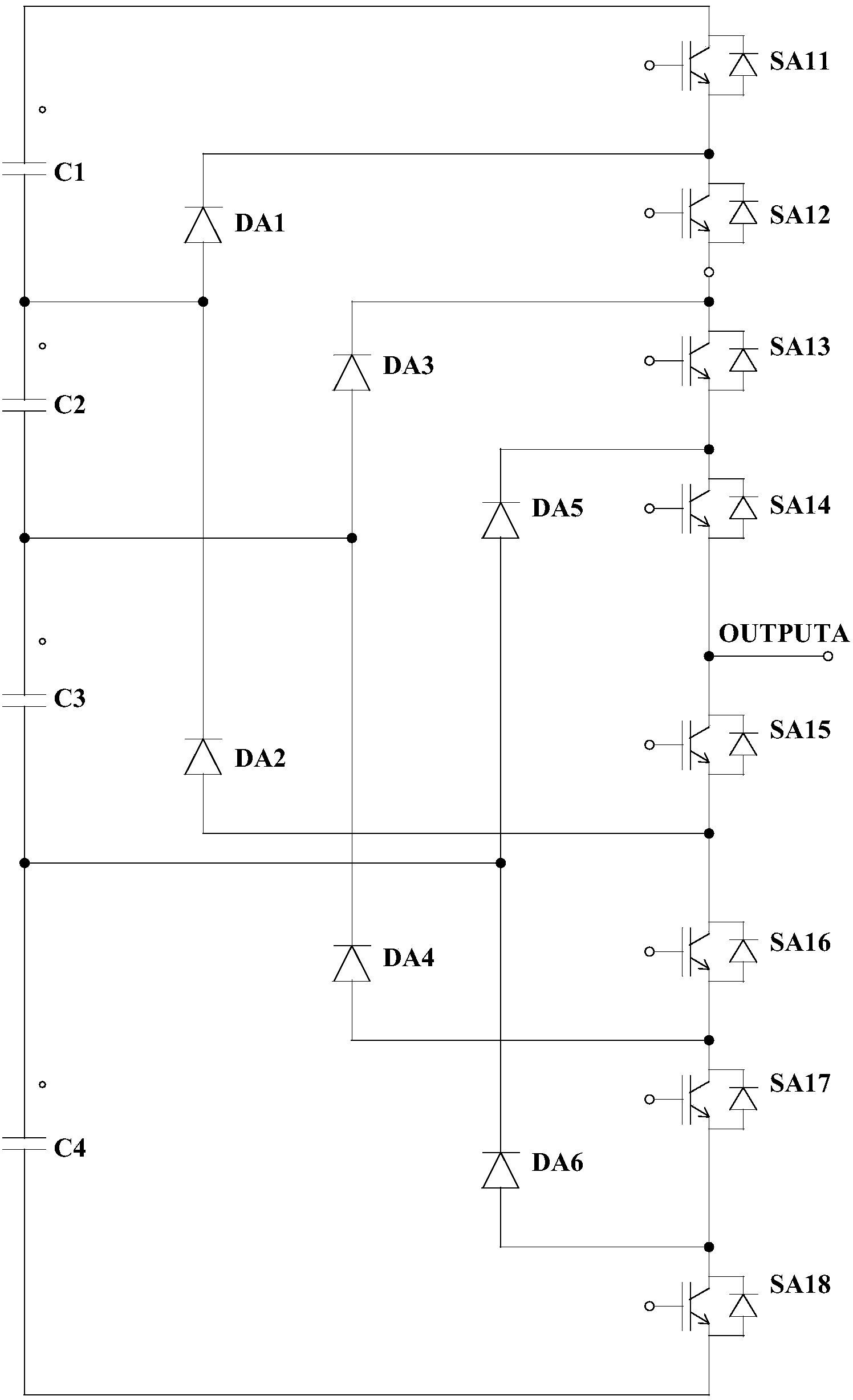 Multi-level inverter and modulation method thereof