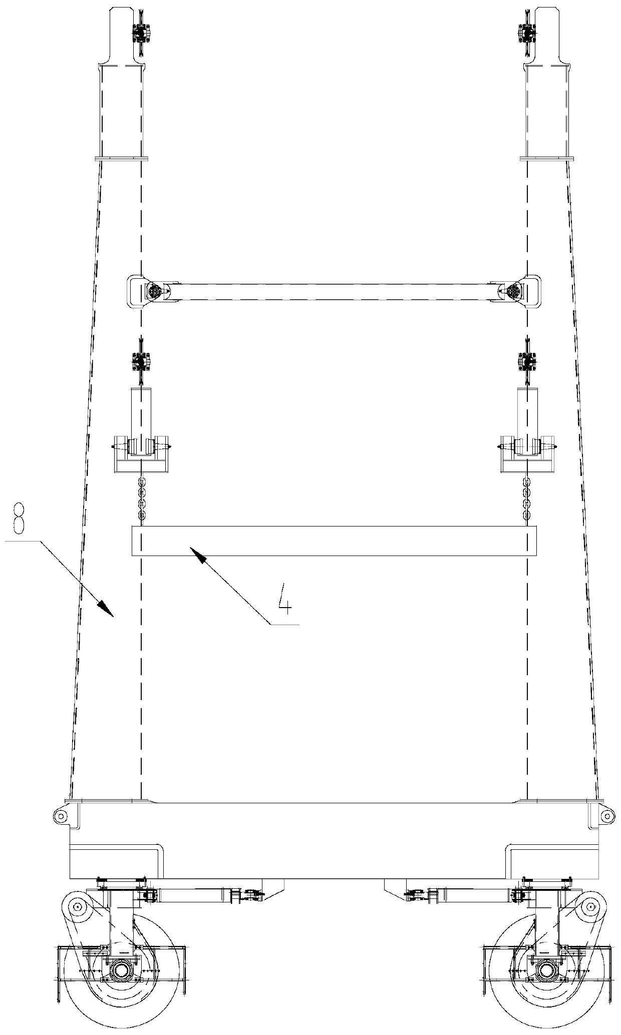 Cranes with Rigid Guided Lift