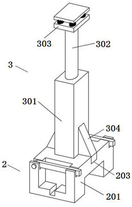 Fast-splicing and fast-dismounting type tunnel temporary rod piece supporting device