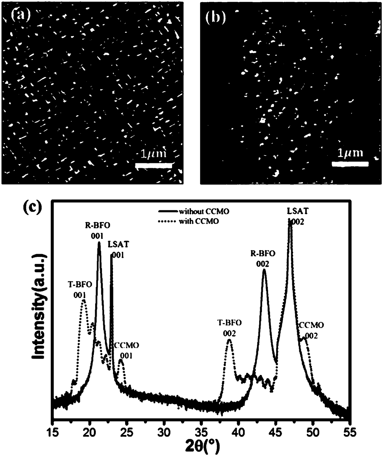 Method for inducing phase transition of bismuth ferrite film