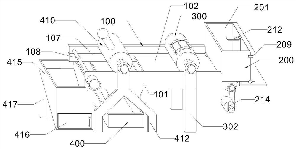 Die cutting equipment for carton processing and working method thereof