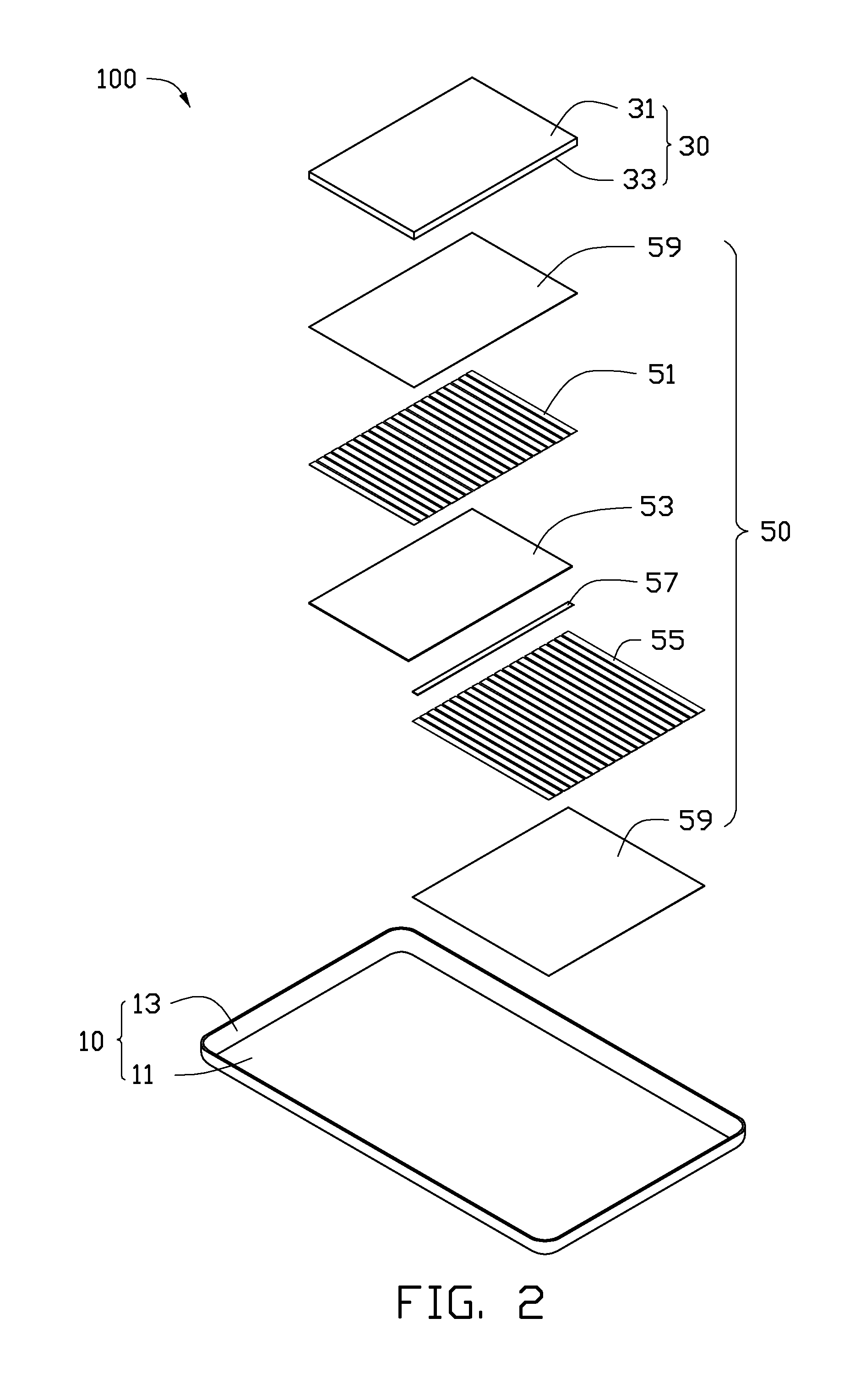Electronic device with thermoelectric cell module
