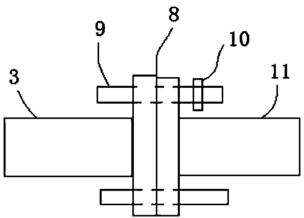A method for on-site dynamic balancing of the high-speed output shaft of the reducing and sizing gearbox
