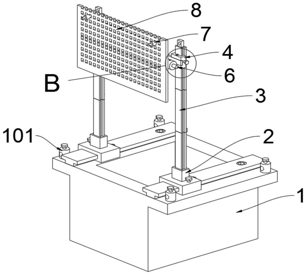 External wall thermal insulation mortar enclosure device