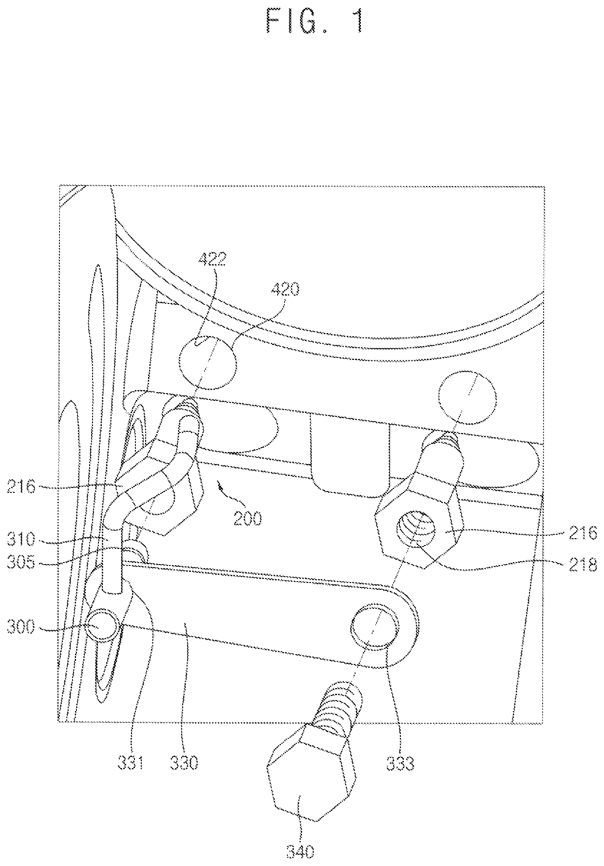 Adapter for roller tappet of engine and engine roller tappet assembly including same