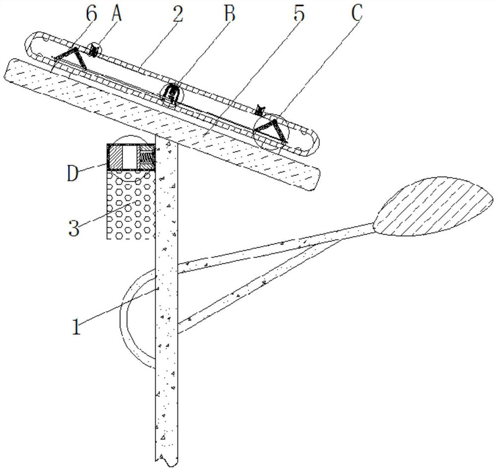 Device capable of guaranteeing brightness of solar street lamp in rainy days based on capacitance sensing
