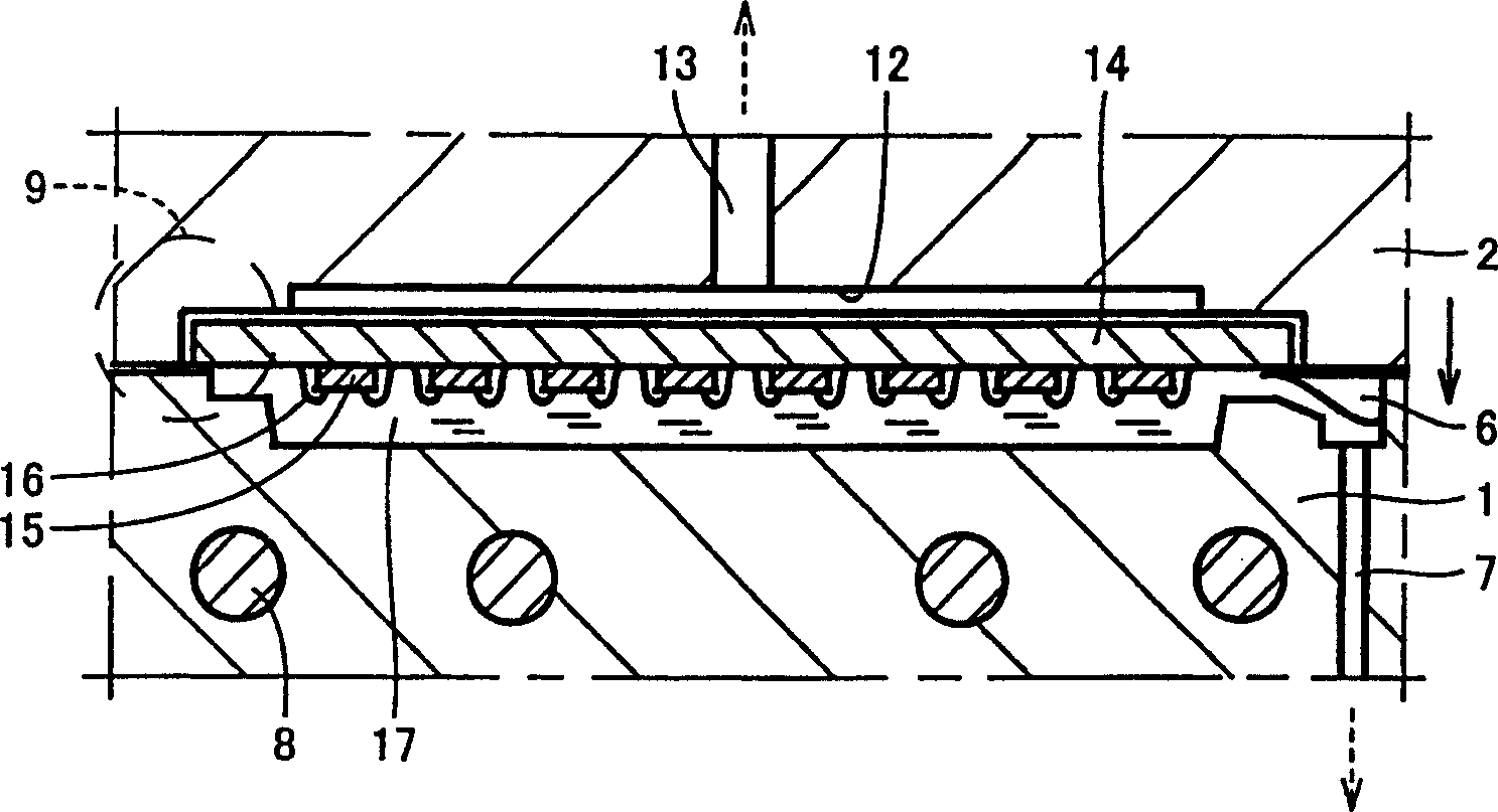 Method of resin encapsulation, apparatus for resin encapsulation, method of manufacturing semiconductor device and resin material