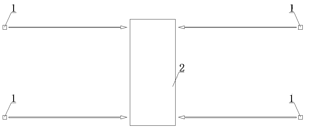 Detection system for automatically detecting gradient of car carrying boards of mechanical parking equipment