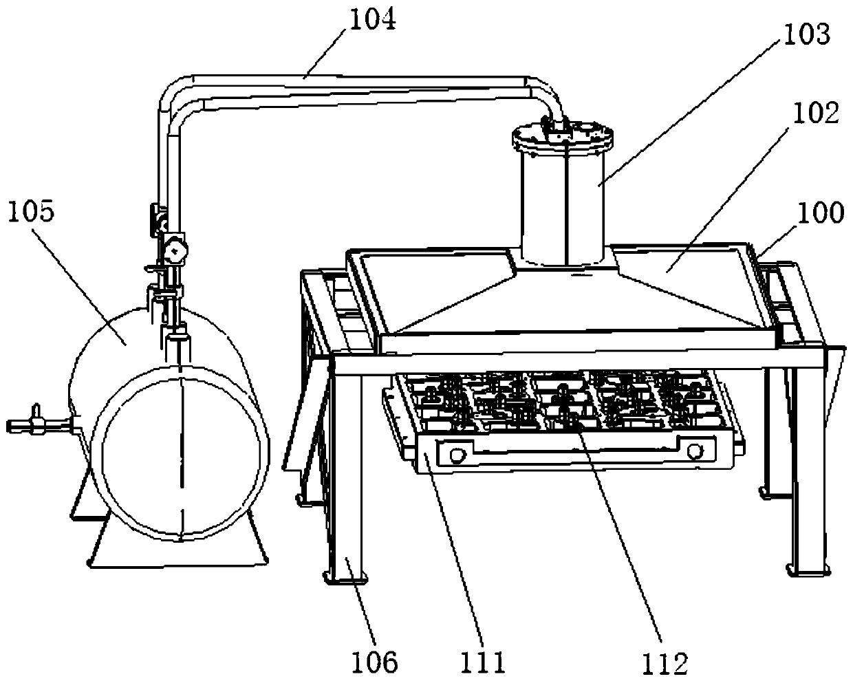 Sand shooting system