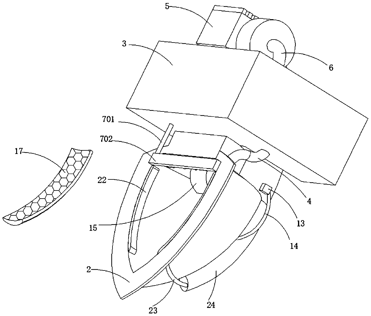 Sitz bath device for gynecology department