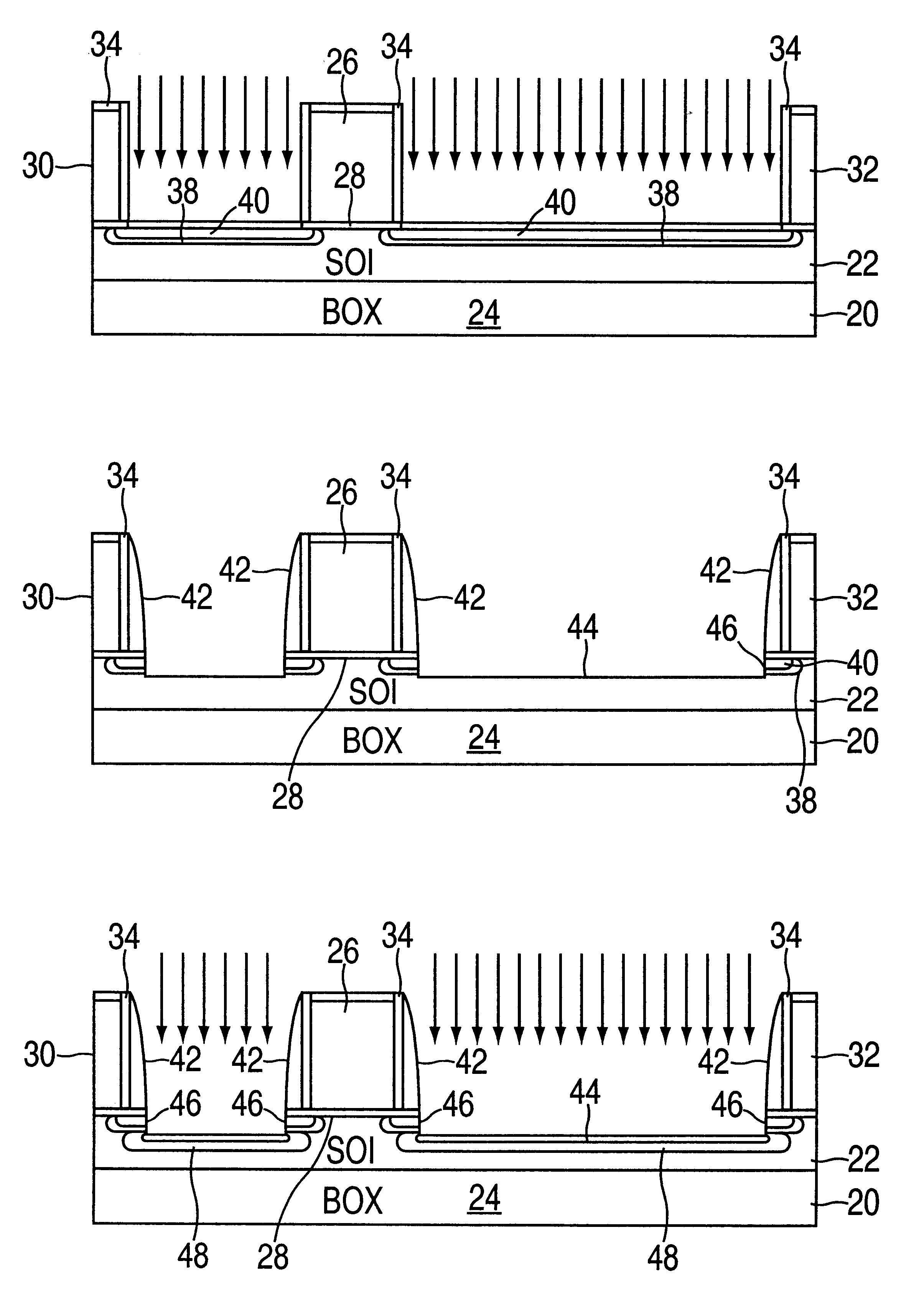 Process for fabricating an MOS device having highly-localized halo regions