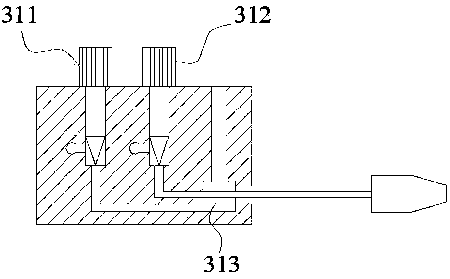 Tool box for pneumatic cutting lubrication and method for calibrating and adjusting supply quantity