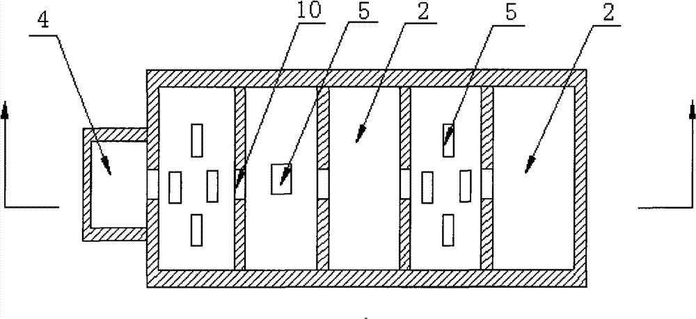 Folded waveguide filter