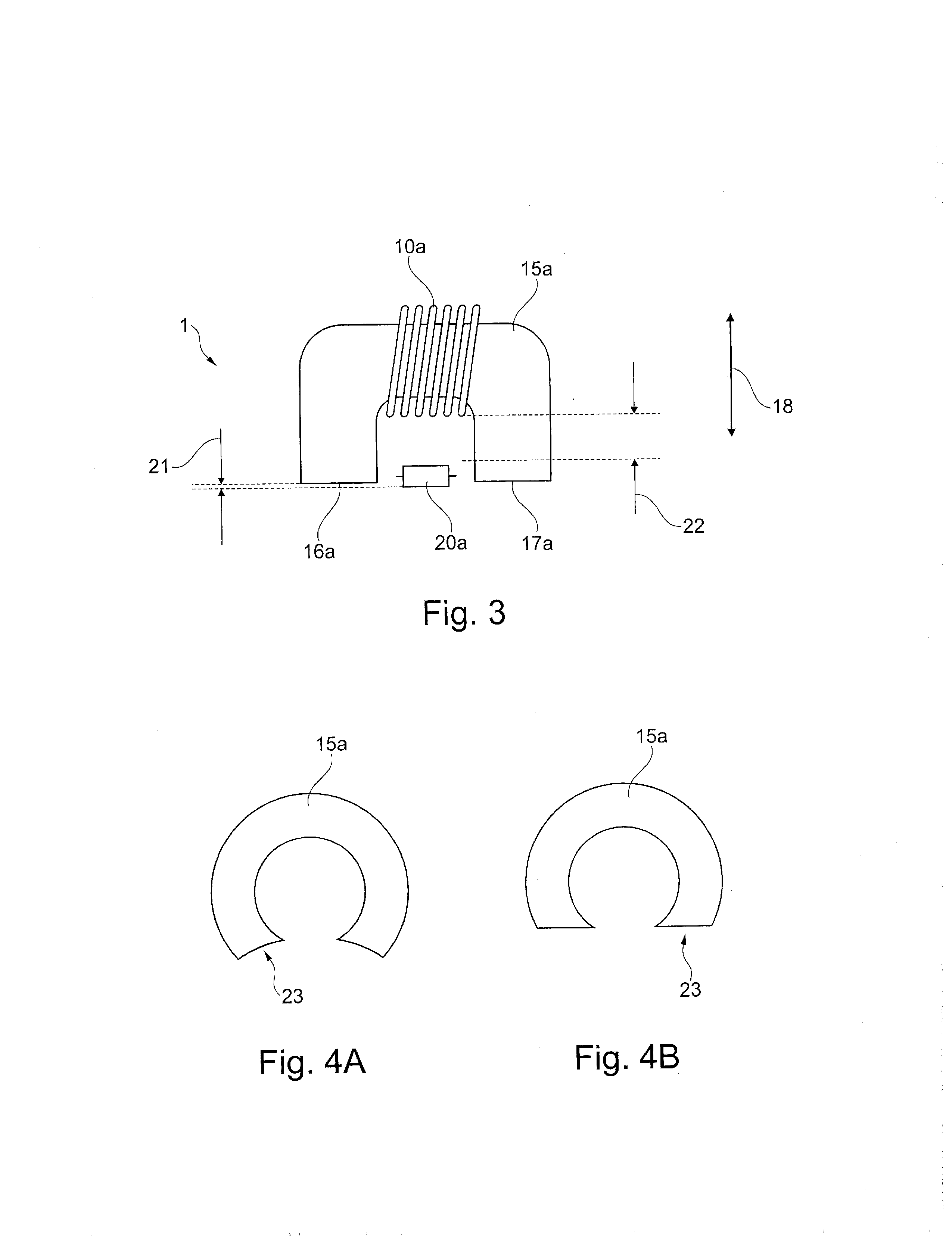 Active mechanical force and axial load sensor