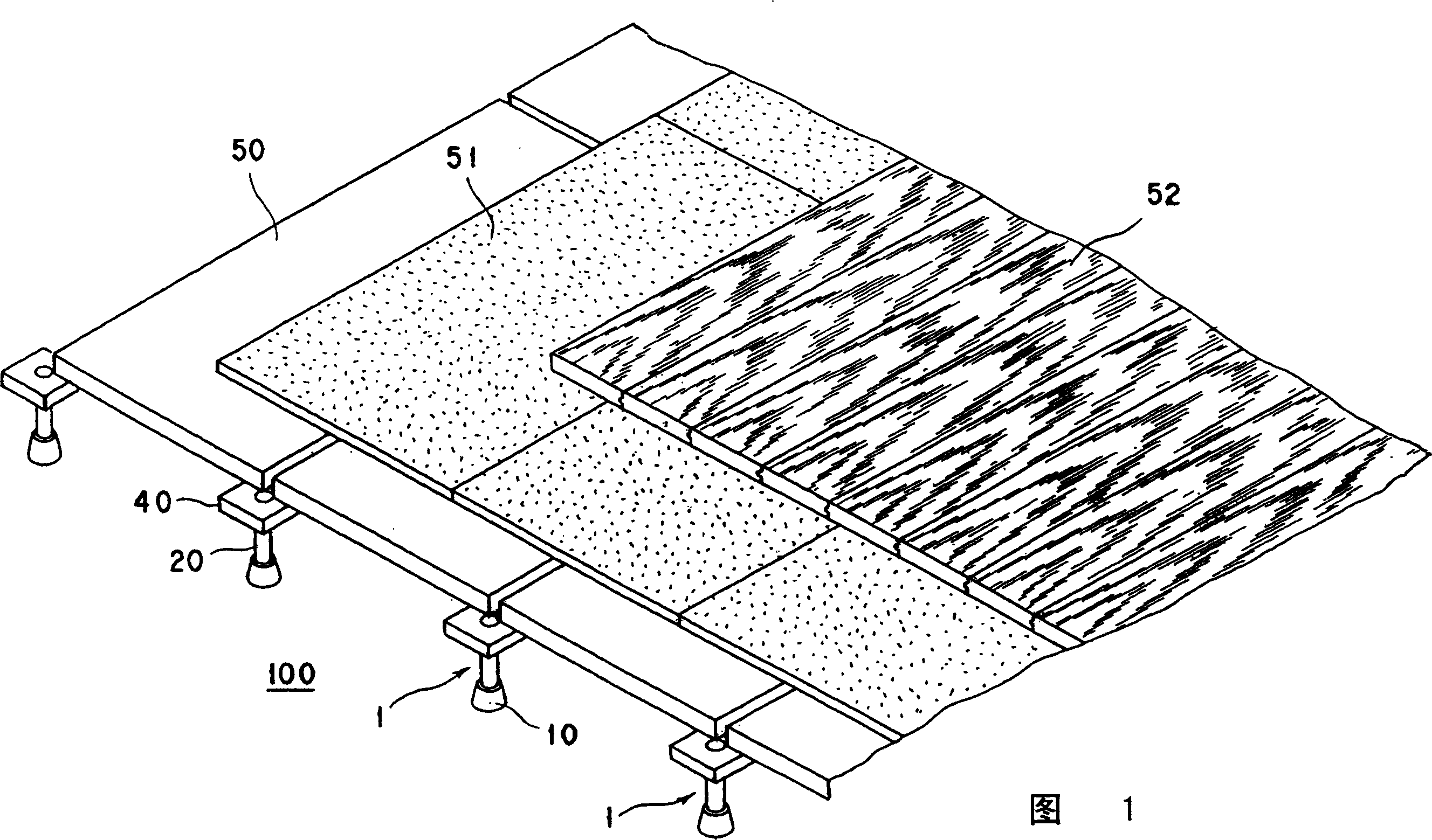 Sound insulation floor structure
