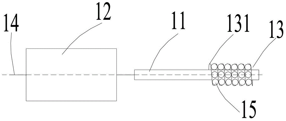 Metal halide lamp electrode and ceramic metal halide lamp