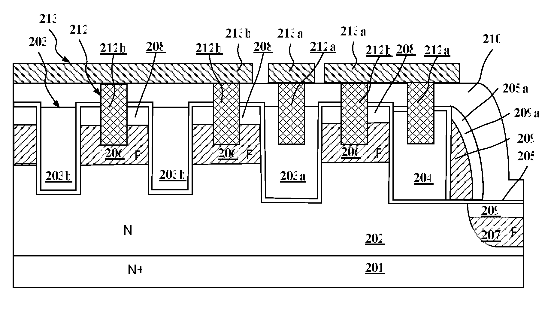 Trench MOSFET with Trench Termination and manufacture thereof