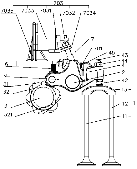 Electric control type engine braking device