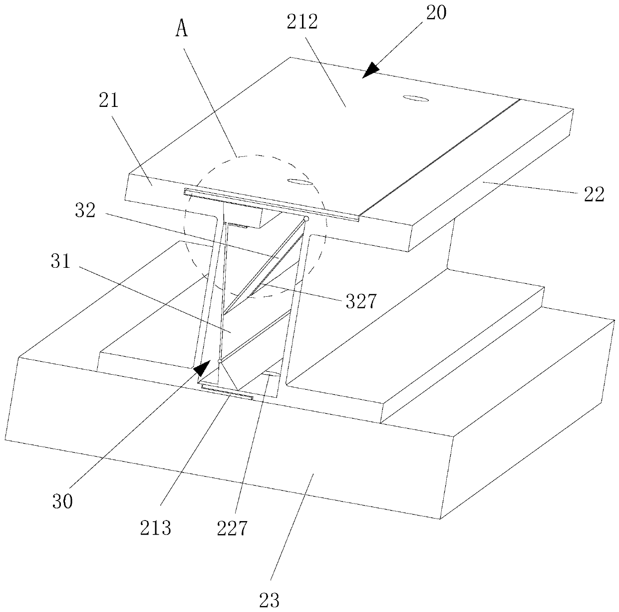 Roof solar panel system