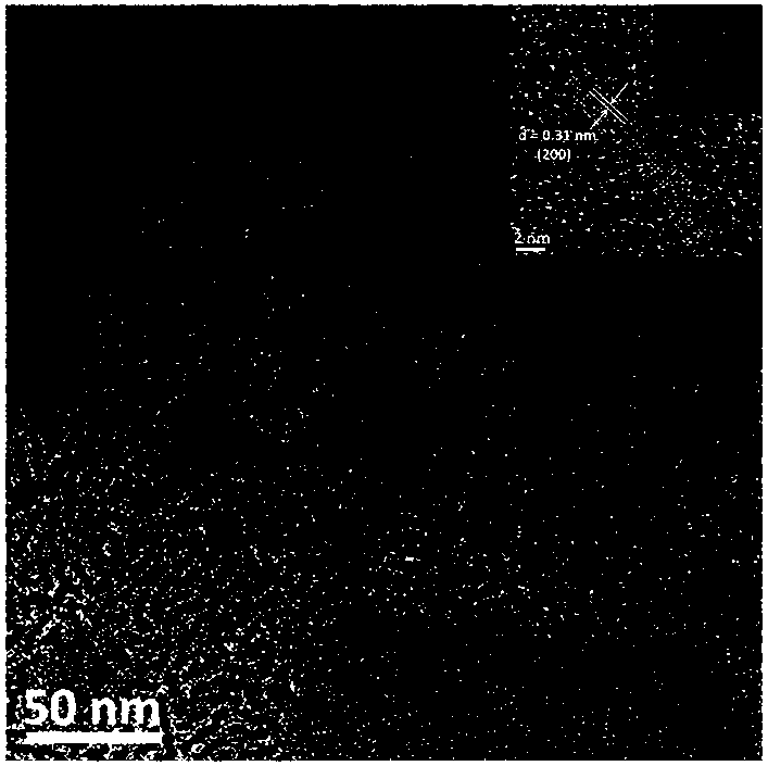 Lead selenide nanorod, preparation method and application thereof in field effect transistor