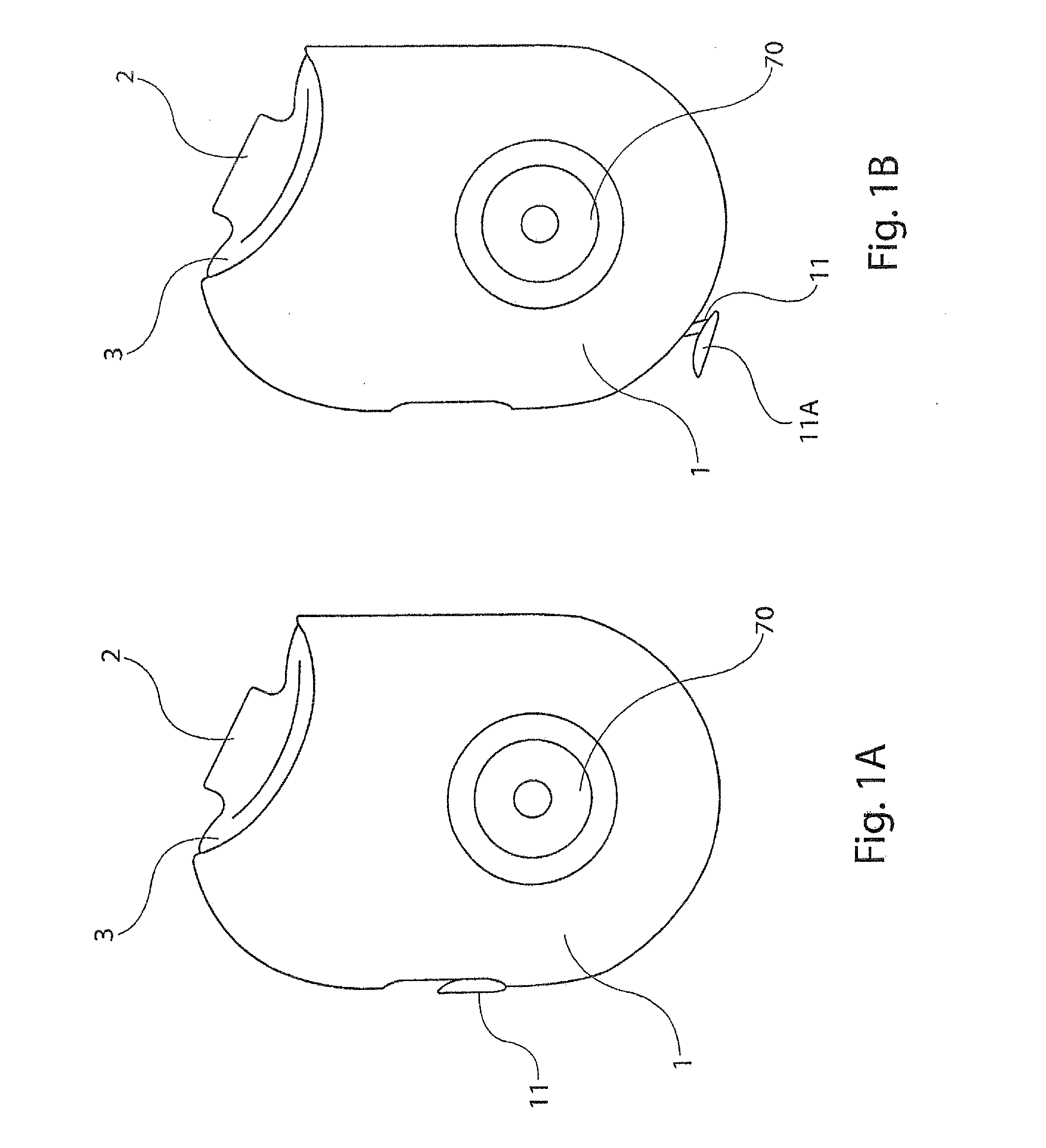 Method and device for clamping a blister within a dry powder inhaler