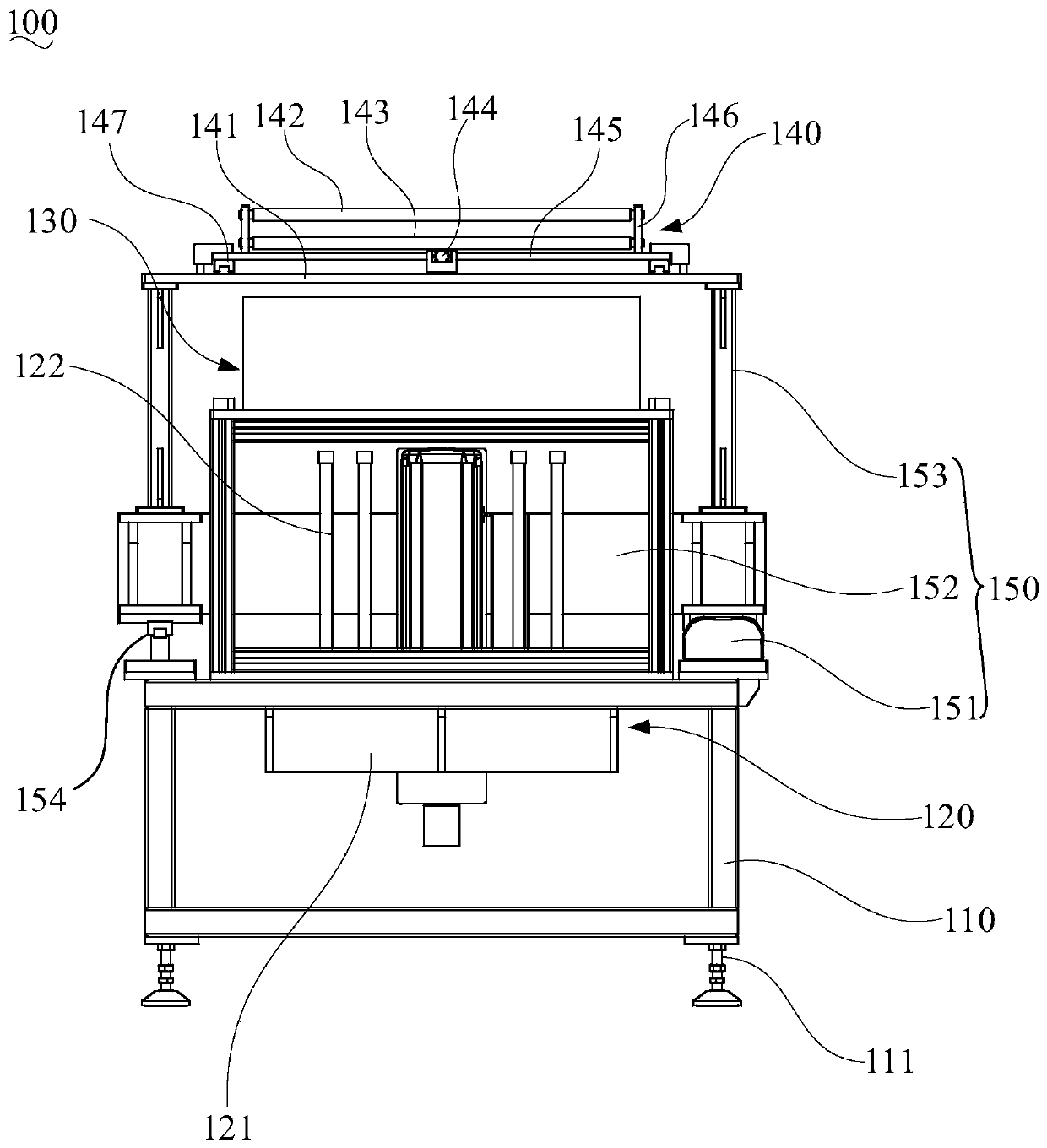 Battery weighing device