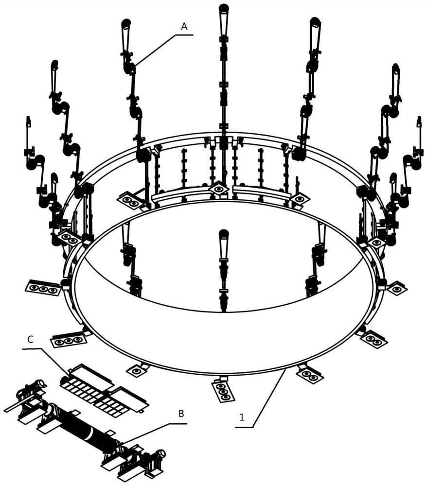 Flexible multipoint concentrated lifting device