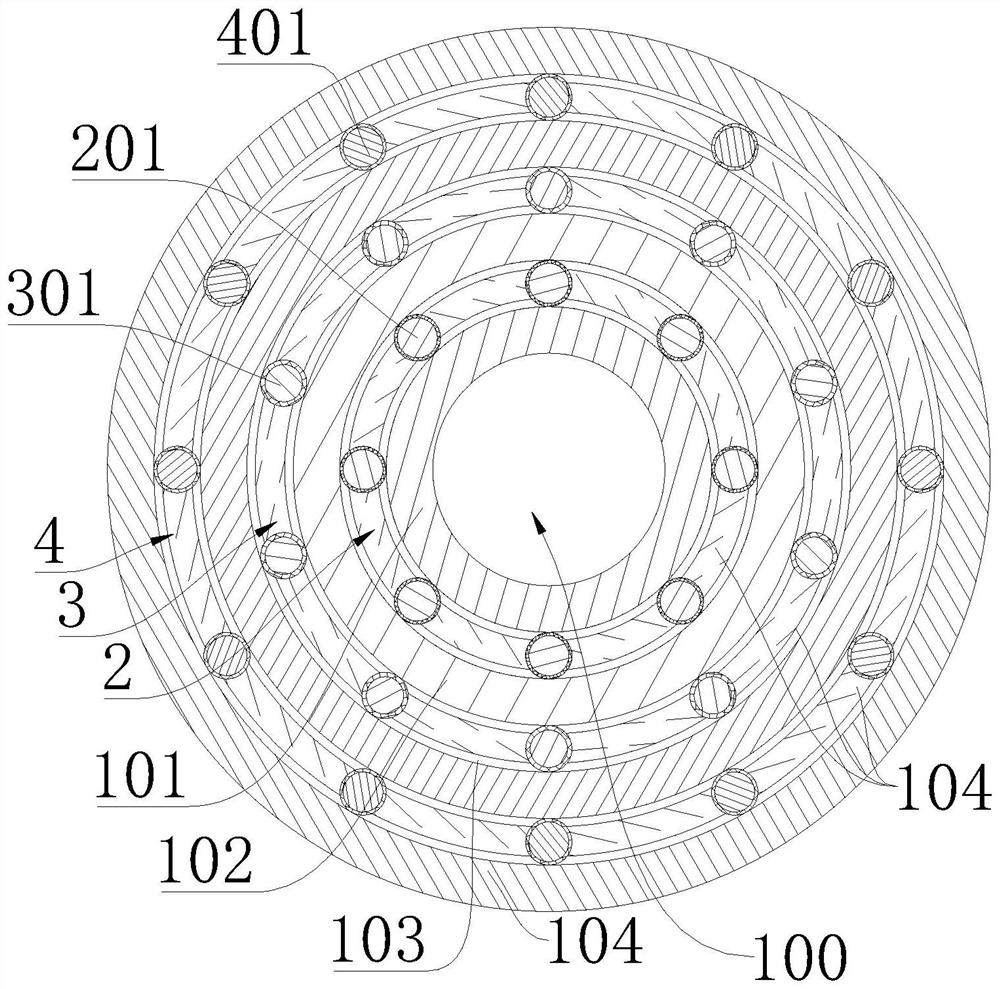 Three-layer bearing