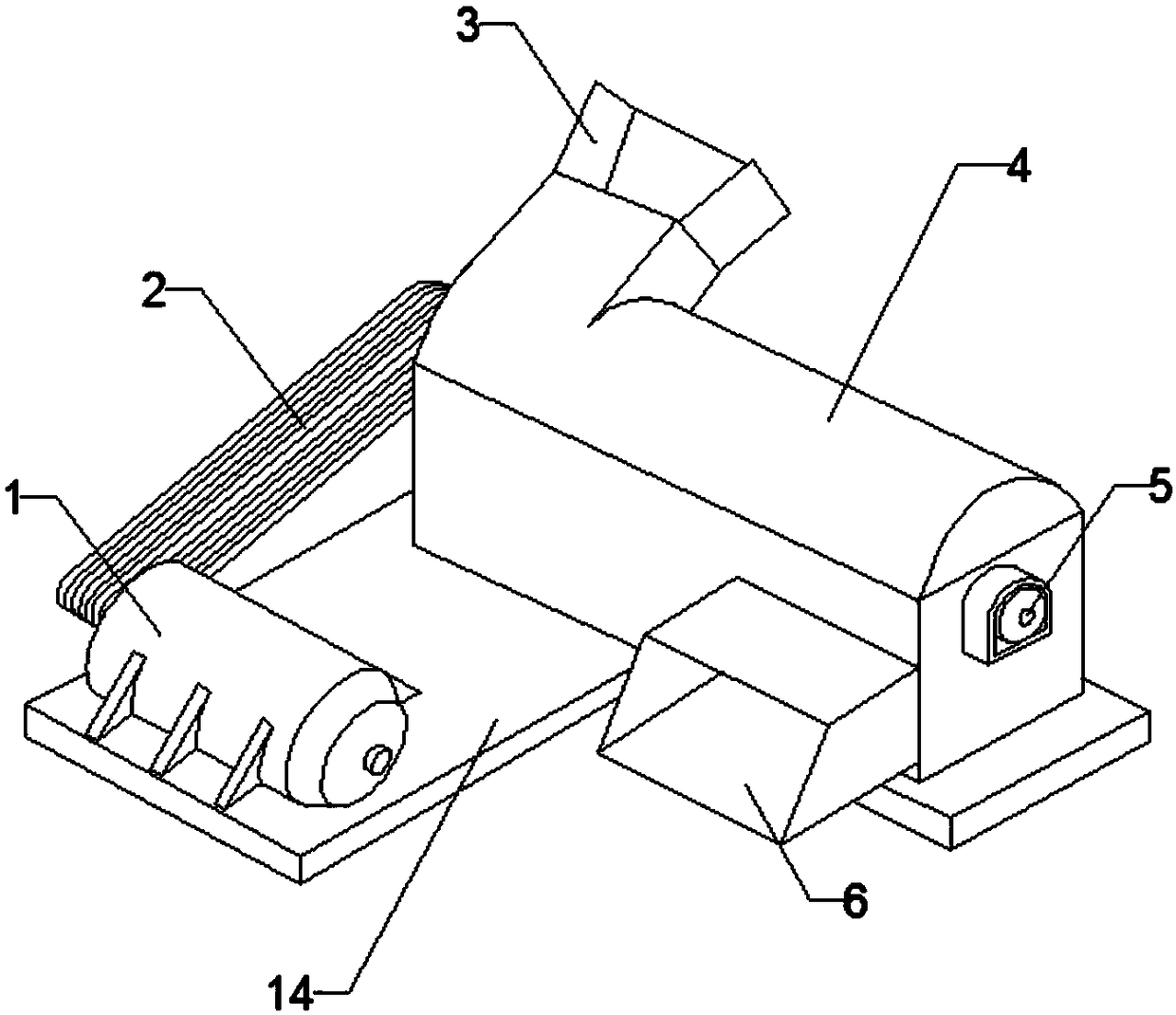 Feed stirring device