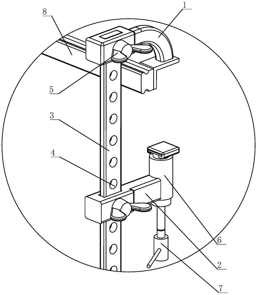 A kind of piano teaching finger training device