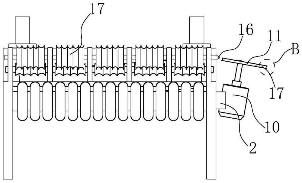 Integrated equipment and method for cassia twig evenly spreading and slicing