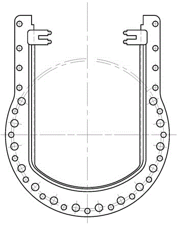 Rubber seal desulfurization and denitrification knife gate valve