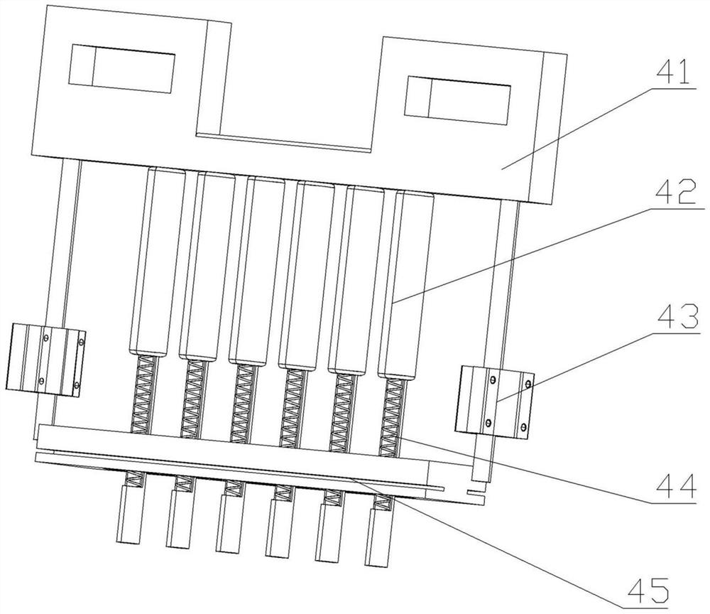 Candied gourd pitting and stringing device