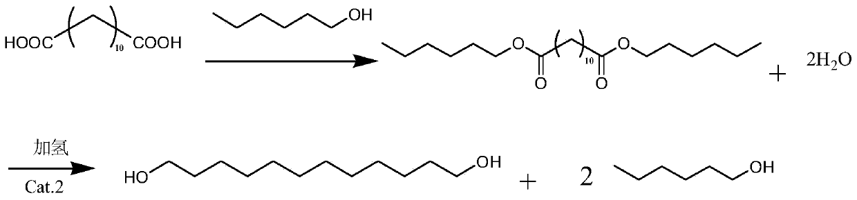 Preparation method of 1,12-dihydroxydodecane