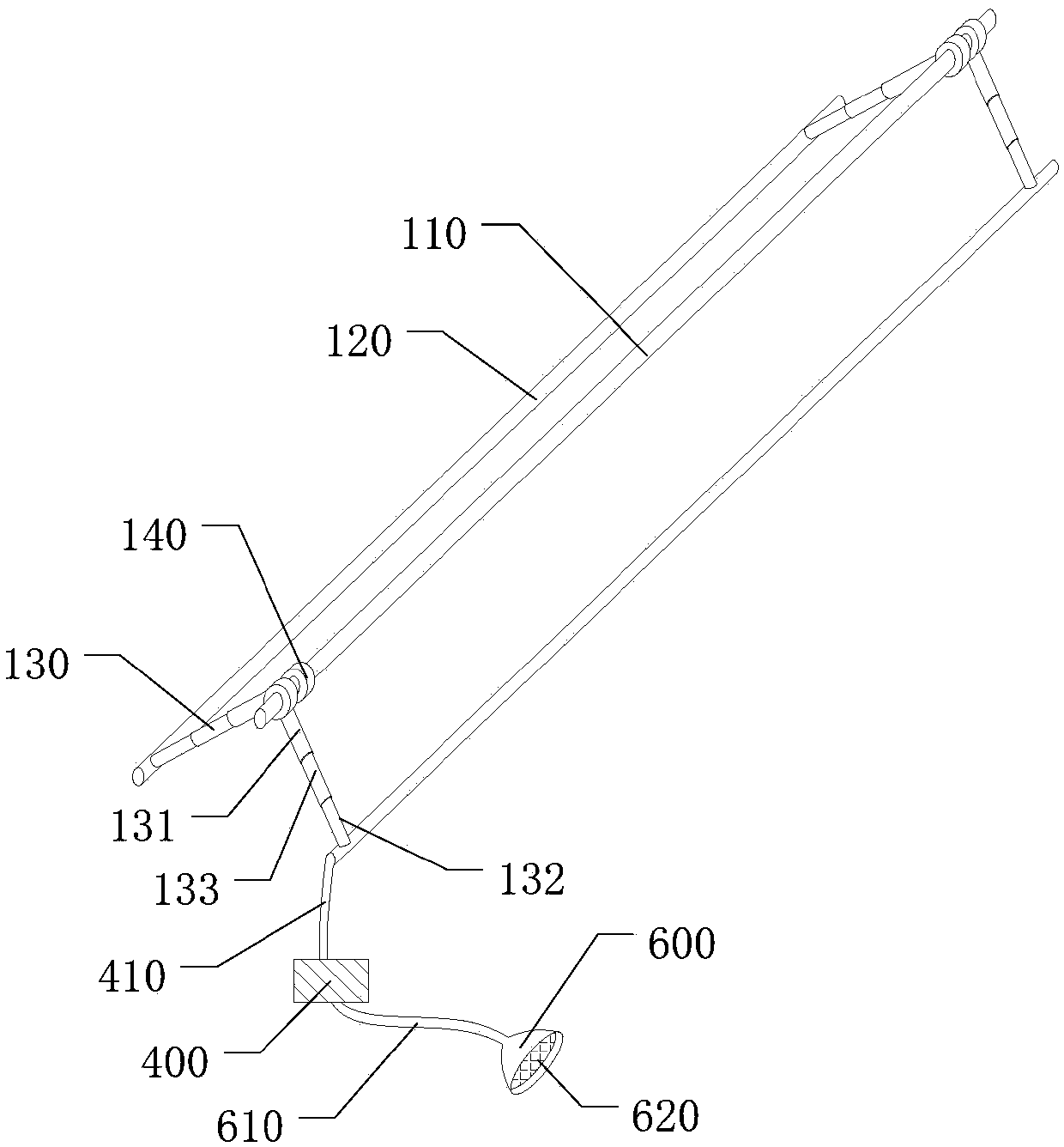 Clothes drying device for rapidly drying clothes