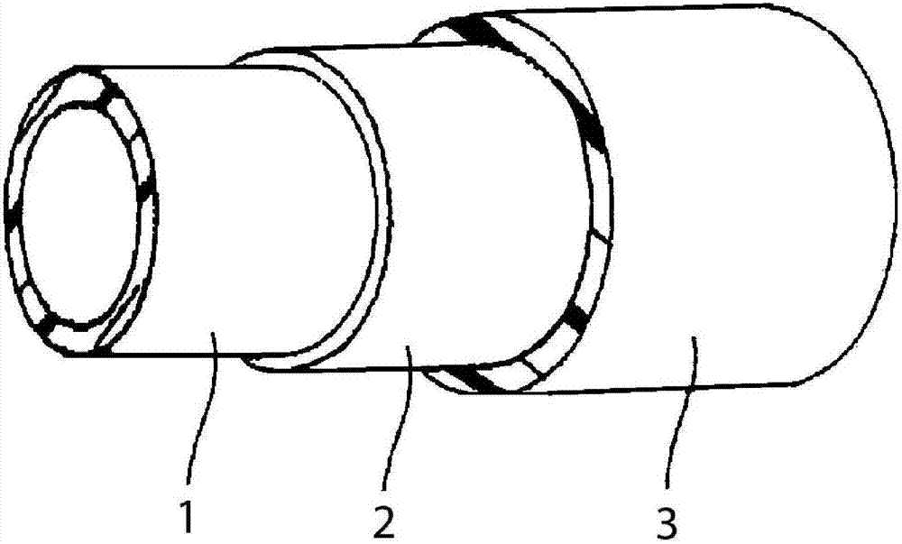 Cooling hose for turbocharger of engine