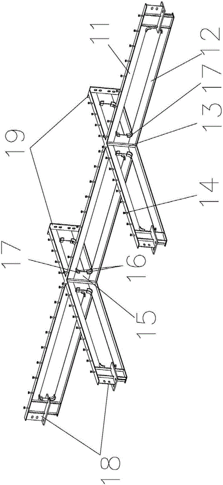 Fabricated floor structure module and manufacturing method thereof