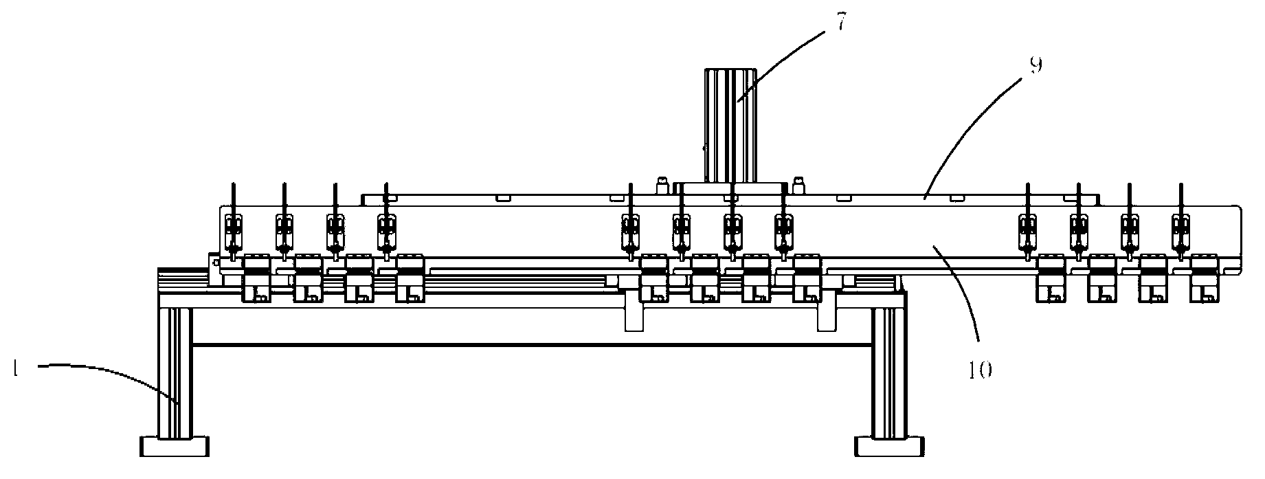Automatic injection product carrying module