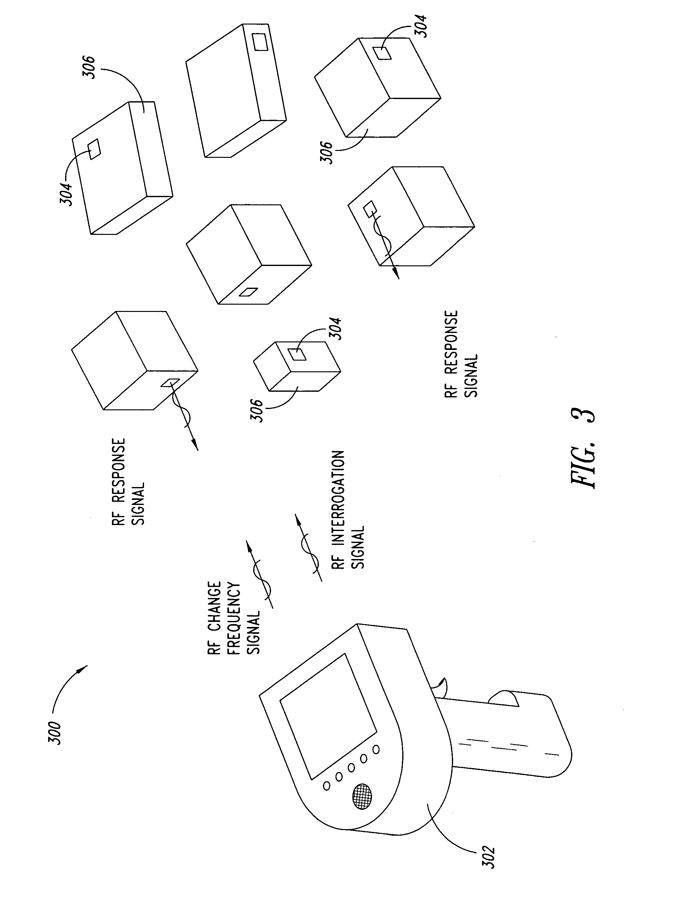 System and method of enhancing range in a radio frequency identification system