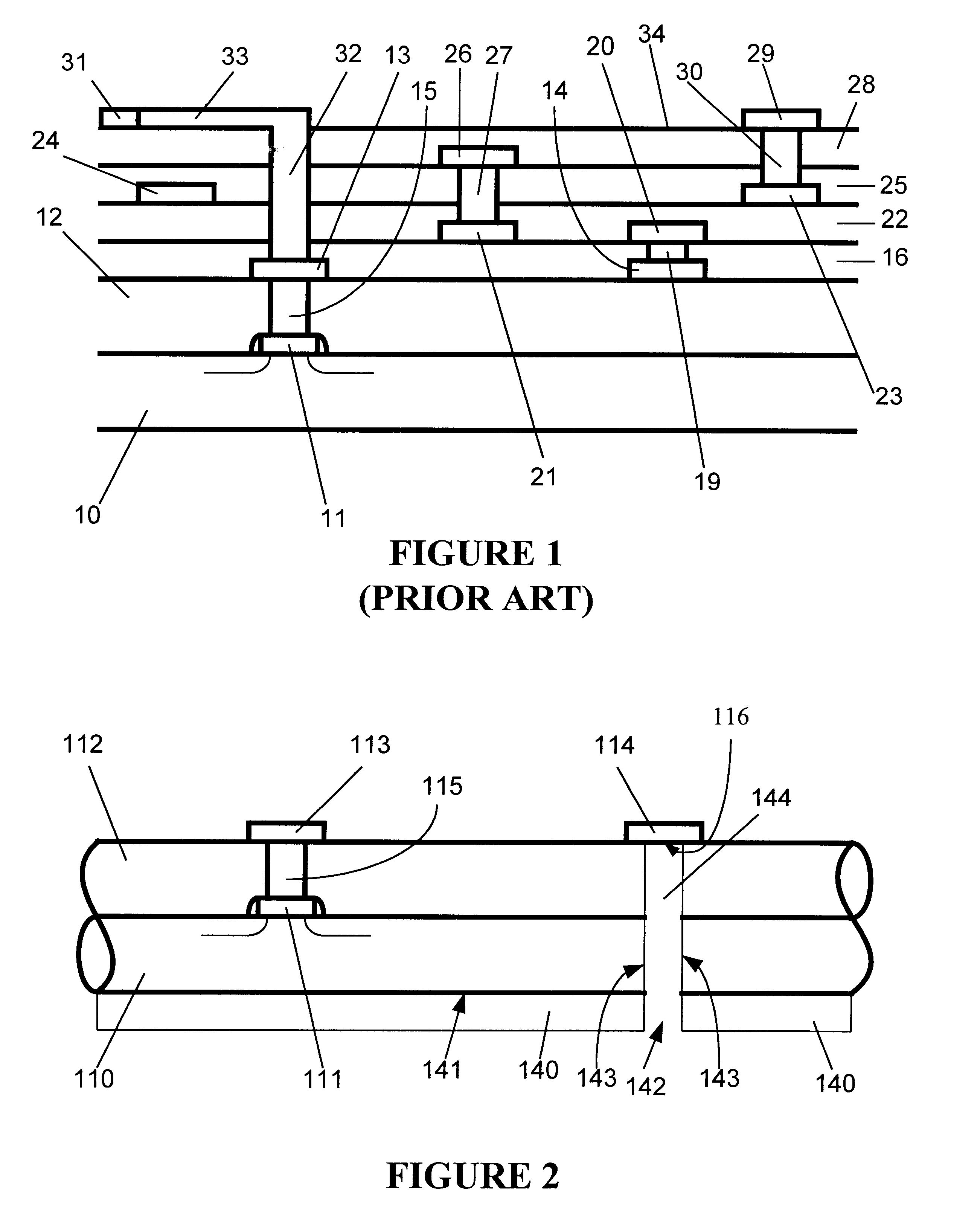 Backside contact for integrated circuit and method of forming same