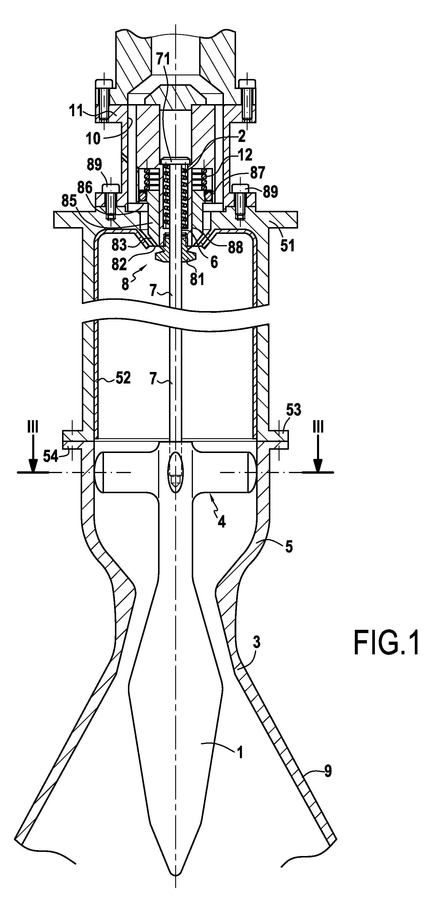 Liquid propellant rocket engine with a propulsion chamber shutter