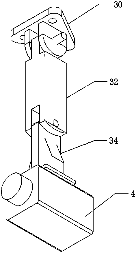 Electrified grounding fault searching unmanned aerial vehicle and matched hoisting bin device