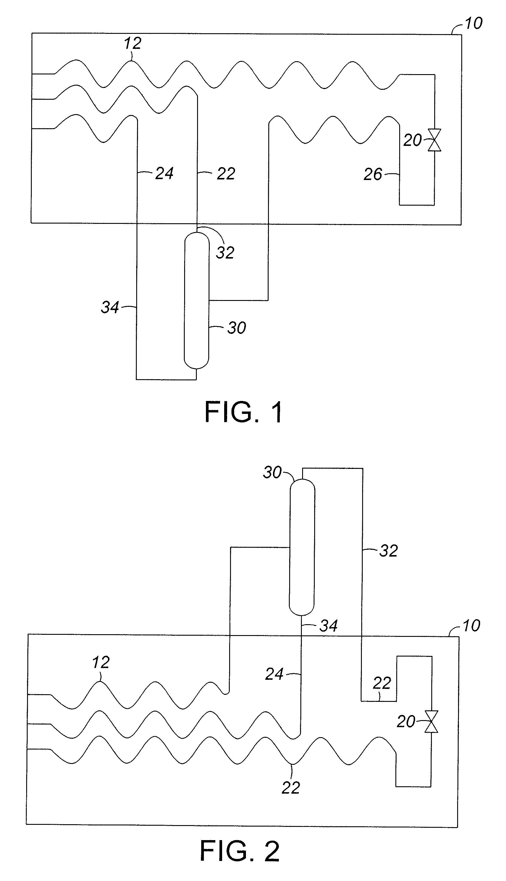 Separation of a Fluid Mixture Using Self-Cooling of the Mixture
