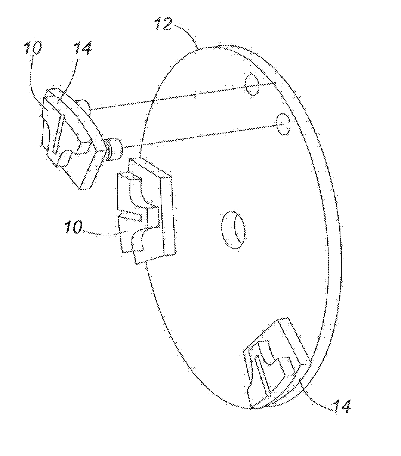 System for Mounting an Abrasive Tool to a Drive Plate of Grinding and Polishing Machines